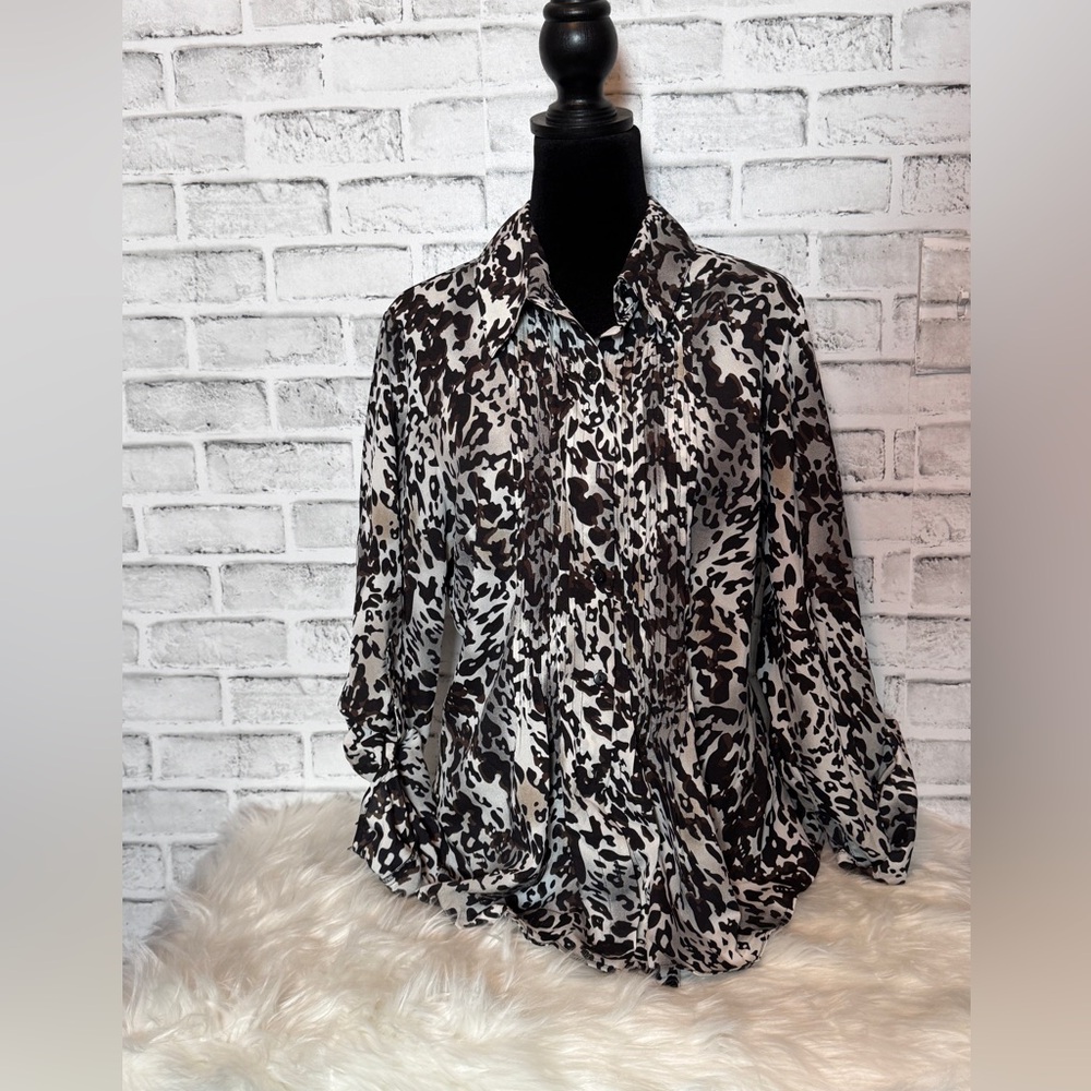 Appleseeds Stylish Black and White Women's‎ Top